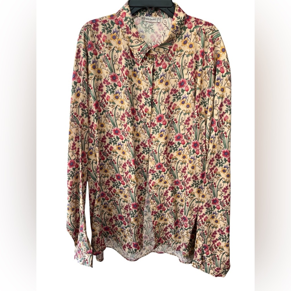 Floral Long Sleeve Shirt